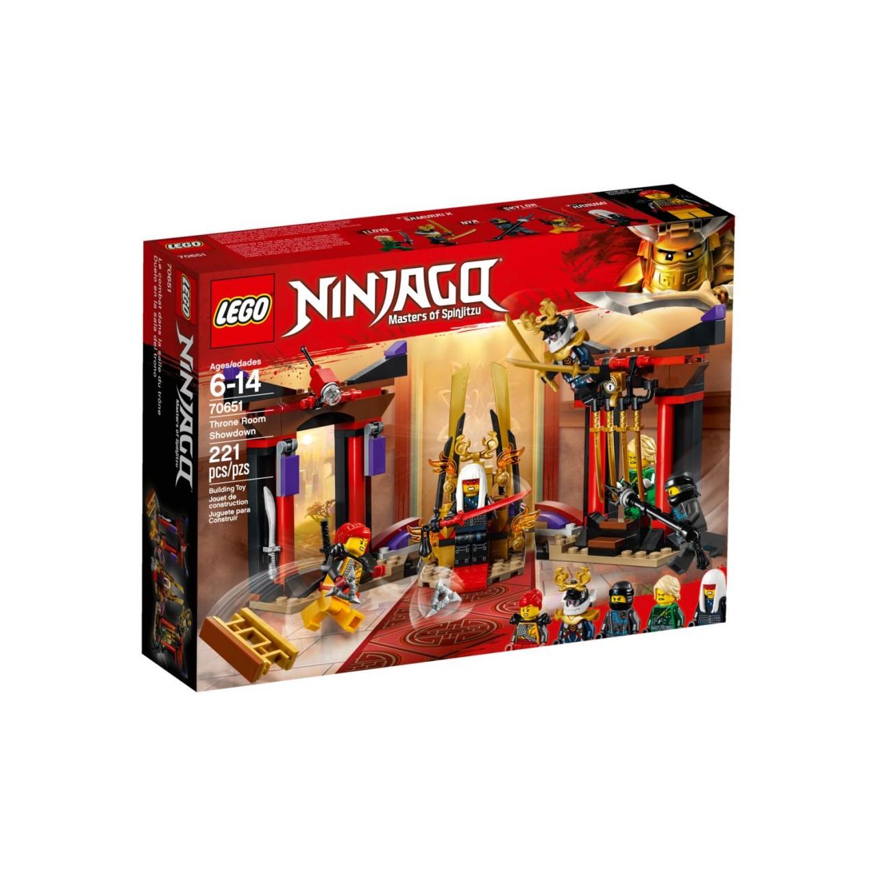 LEGO NINJAGO 70651 Duell im Thronsaal