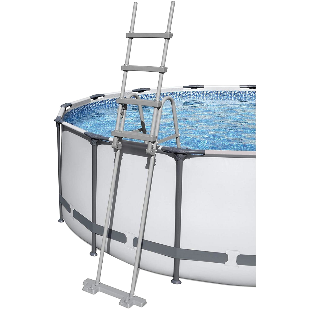 Bestway Frame Pool mit Filterpumpe Leiter Zubehör 549x122cm Steel Pro Set 56462