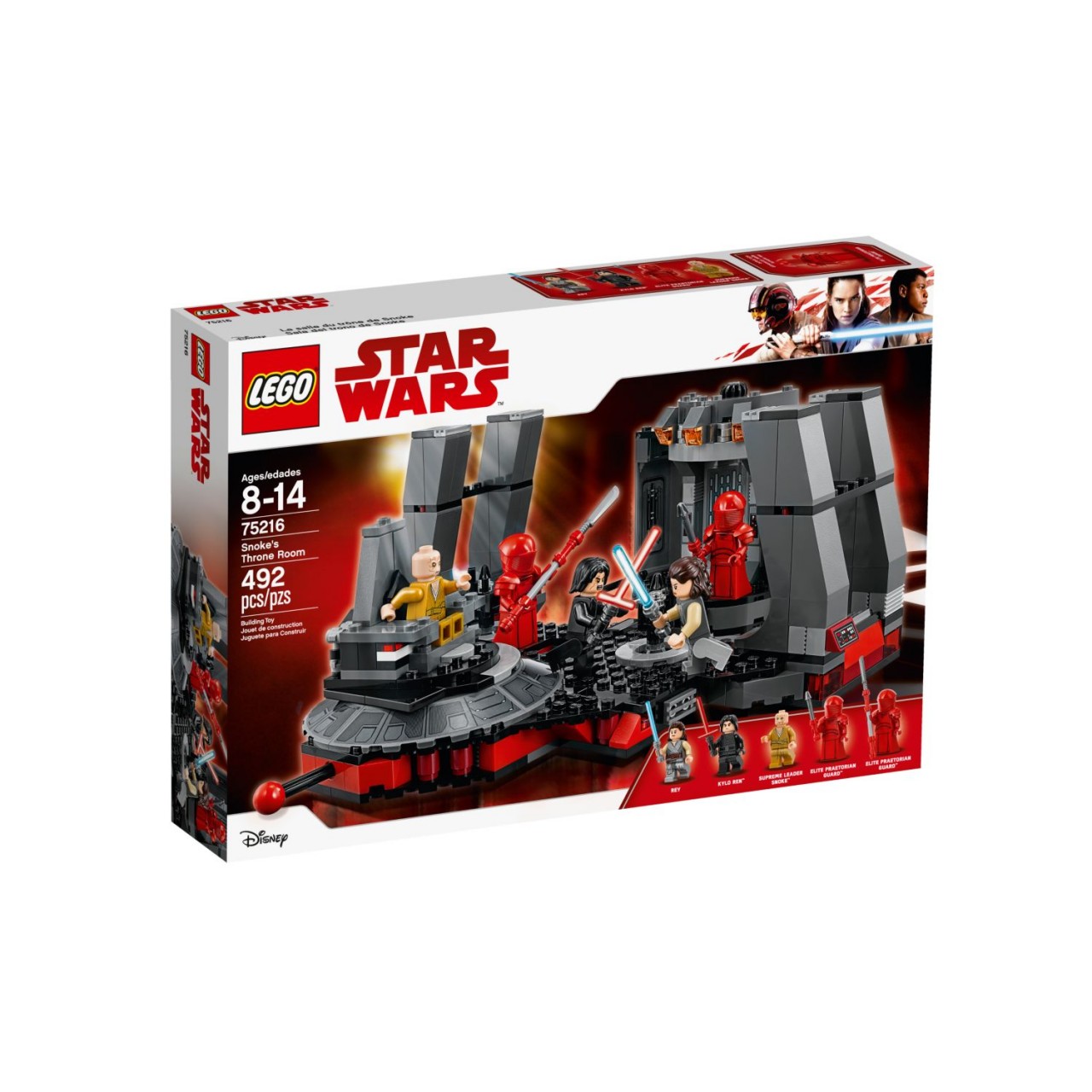 LEGO STAR WARS 75216 Snokes Thronsaal
