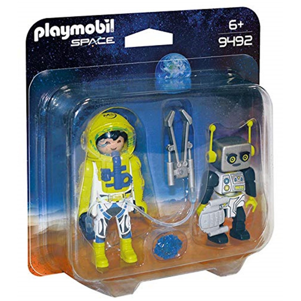 Playmobil 9492 Duo Pack Astronaut und Roboter