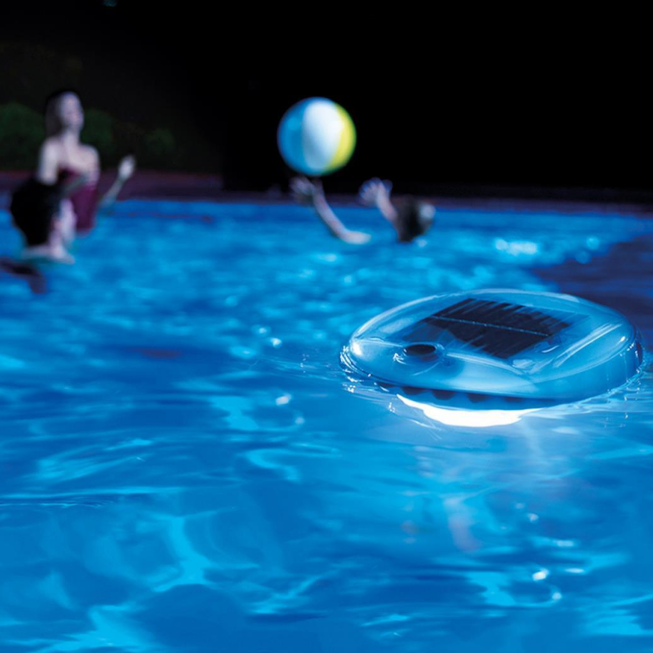 Intex Poolbeleuchtung LED Solar Poollicht Poollampe Schwimmlicht Pool 28695