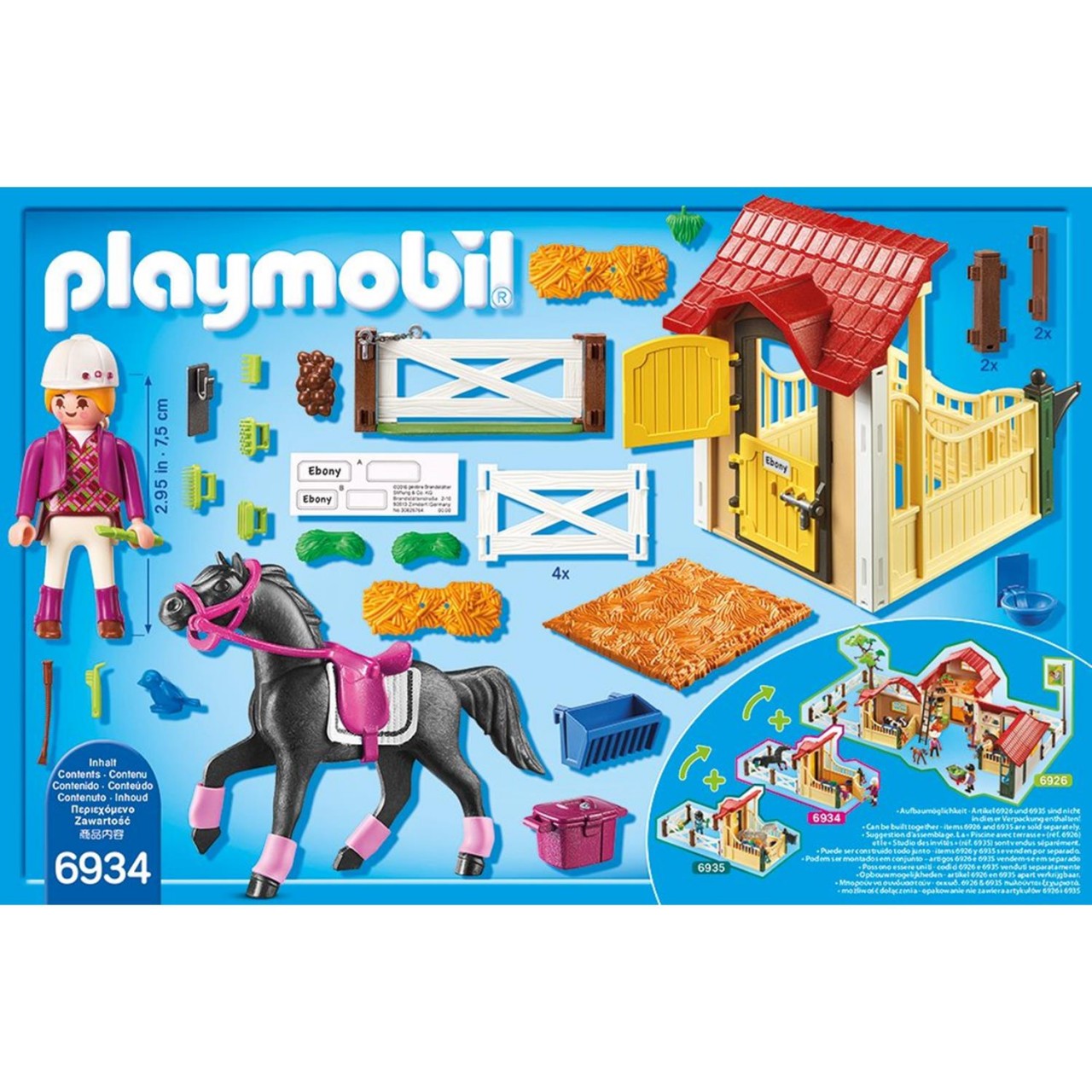 Playmobil 6934 Pferdebox Araber