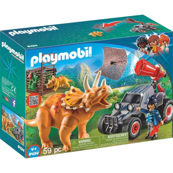 Playmobil 9434 Offroader mit Dino-Fangnetz