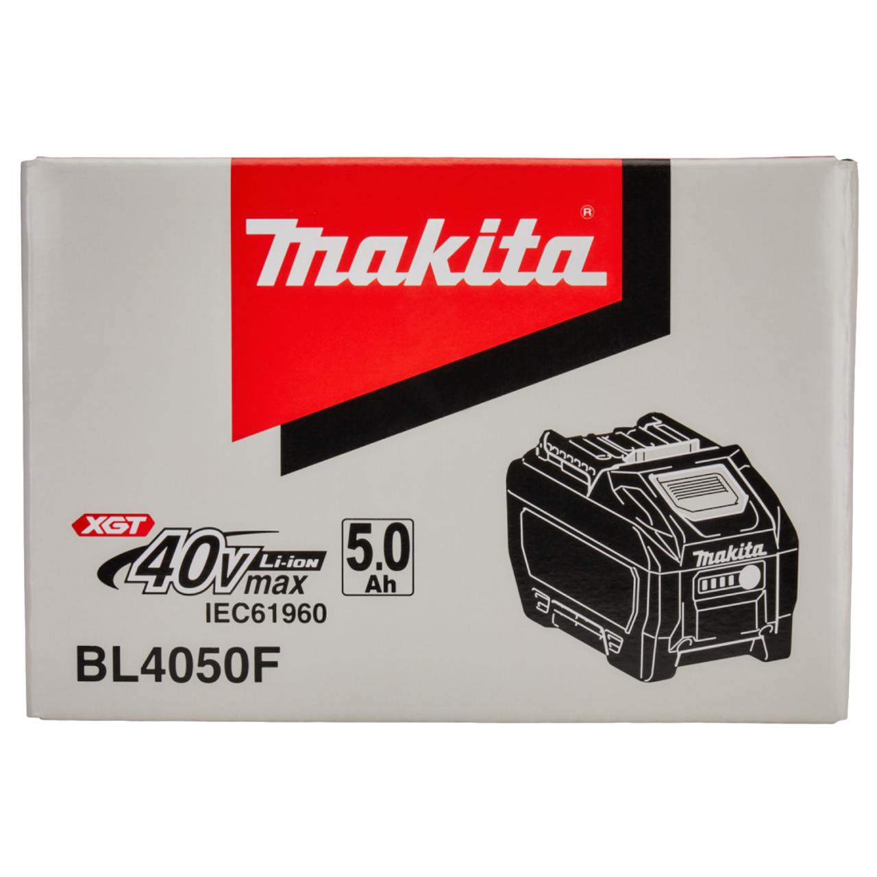 Makita Akku BL4050F XGT Li-Ion Akku 5,0 Ah 40 V LED-Ladestandsanzeige 191L47-8