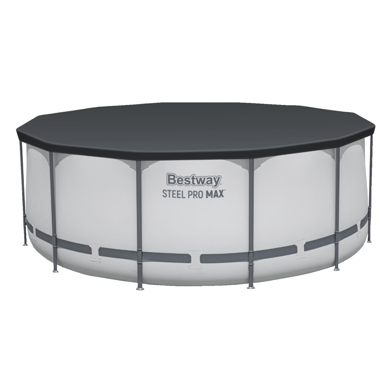 Bestway 56420 Frame Pool Steel Pro Set 366x122 cm Filterpumpe Leiter Zubehör