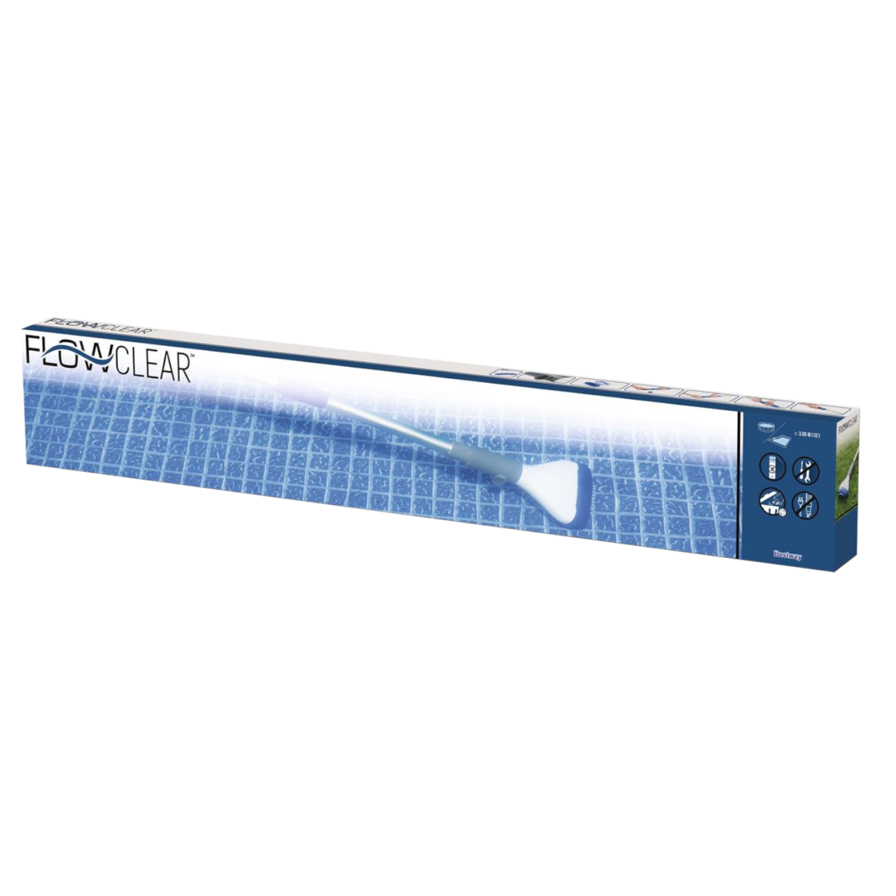 Bestway Flowclear AquaScan Poolsauger batteriebetrieben SPA-Sauger Vakuumsauger