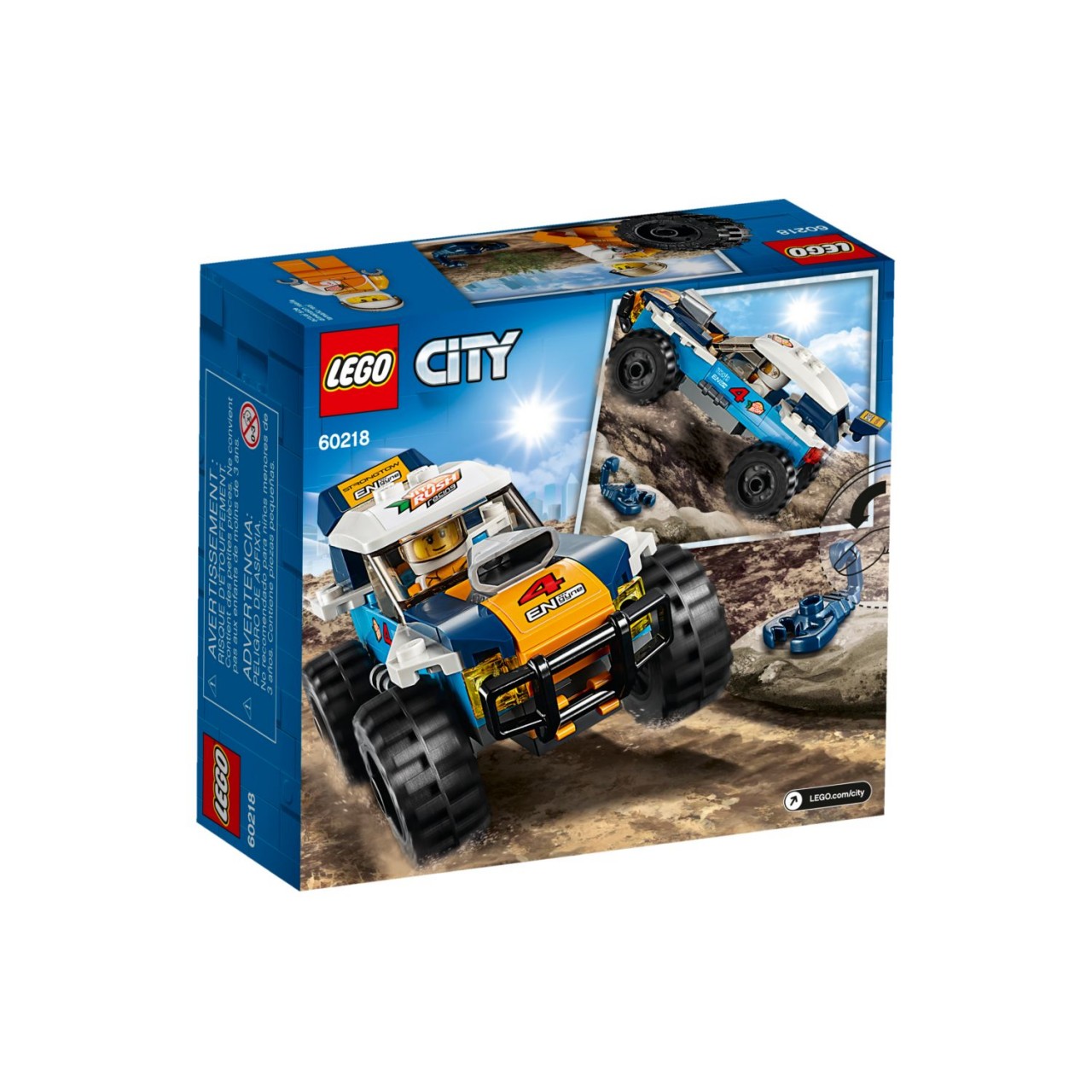 LEGO CITY 60218 Wüsten-Rennwagen
