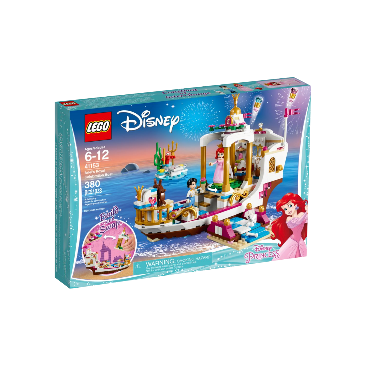 LEGO DISNEY 41153 Arielles königliches Hochzeitsboot