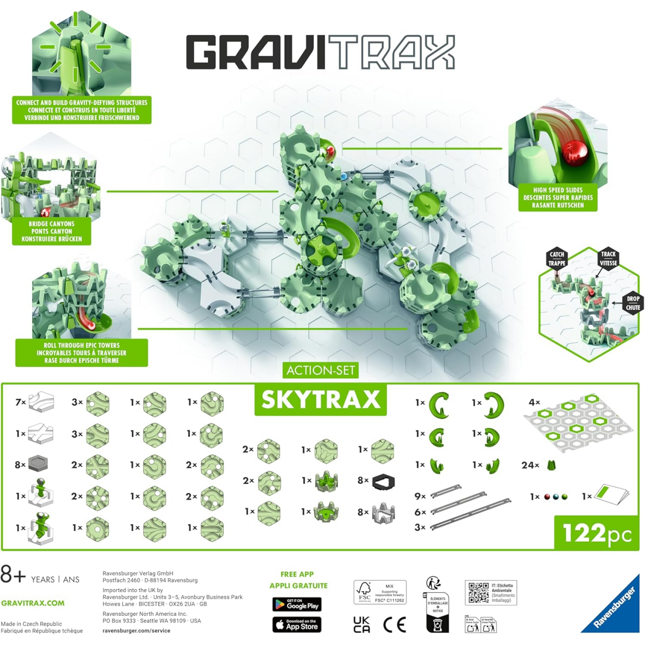 Ravensburger 25959 GraviTrax Action-Set M Skytrax