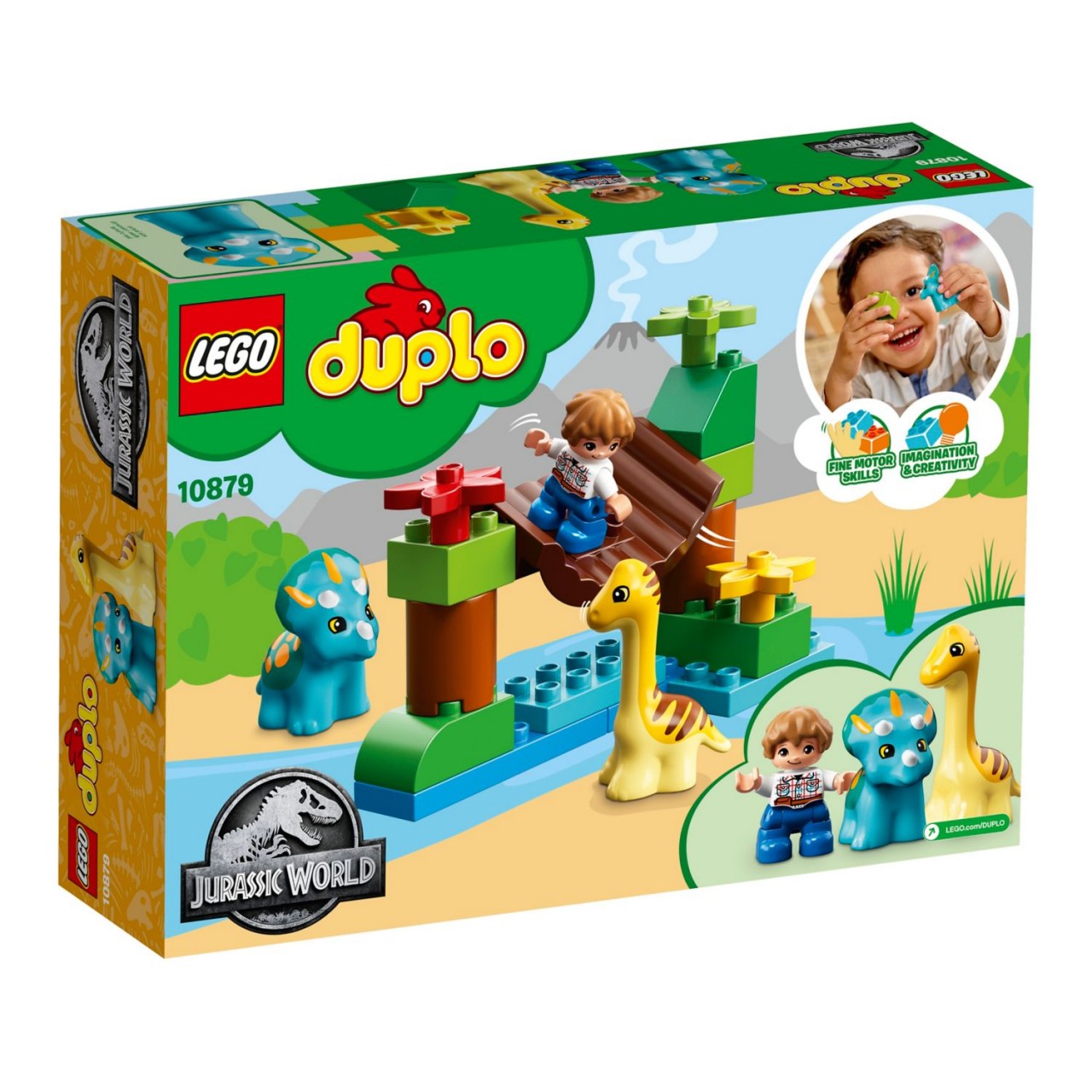 LEGO DUPLO 10879 Jurassic World Dino-Streichelzoo