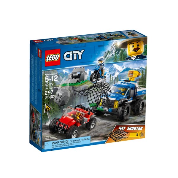 LEGO CITY 60172 Bergpolizei Verfolgungsjagd auf Schotterpisten