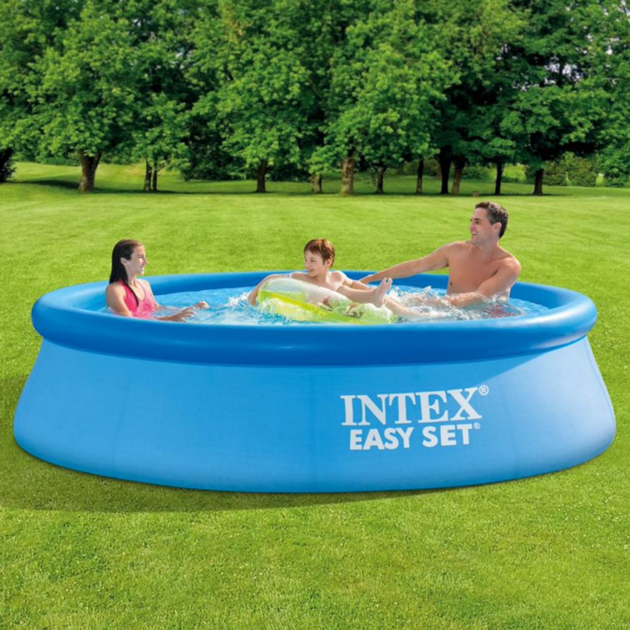 Intex 28120 Easy Set Pool Schwimmbecken 305 x 76 cm ohne Pumpe