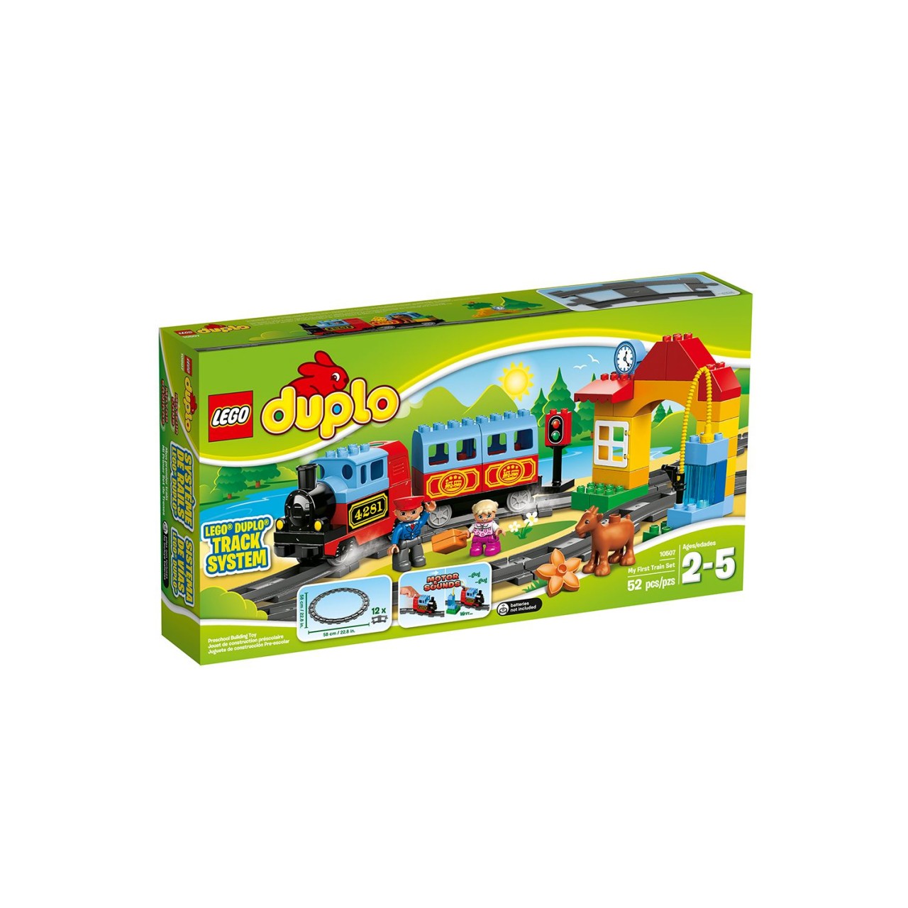 LEGO DUPLO 10507 Eisenbahn Starter Set