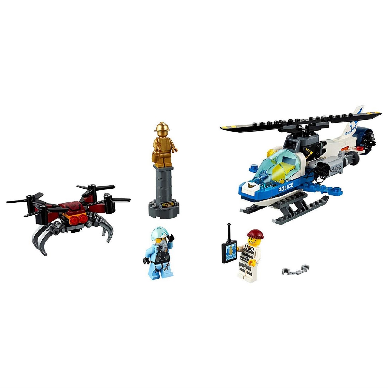 LEGO CITY 60207 Polizei Drohnenjagd