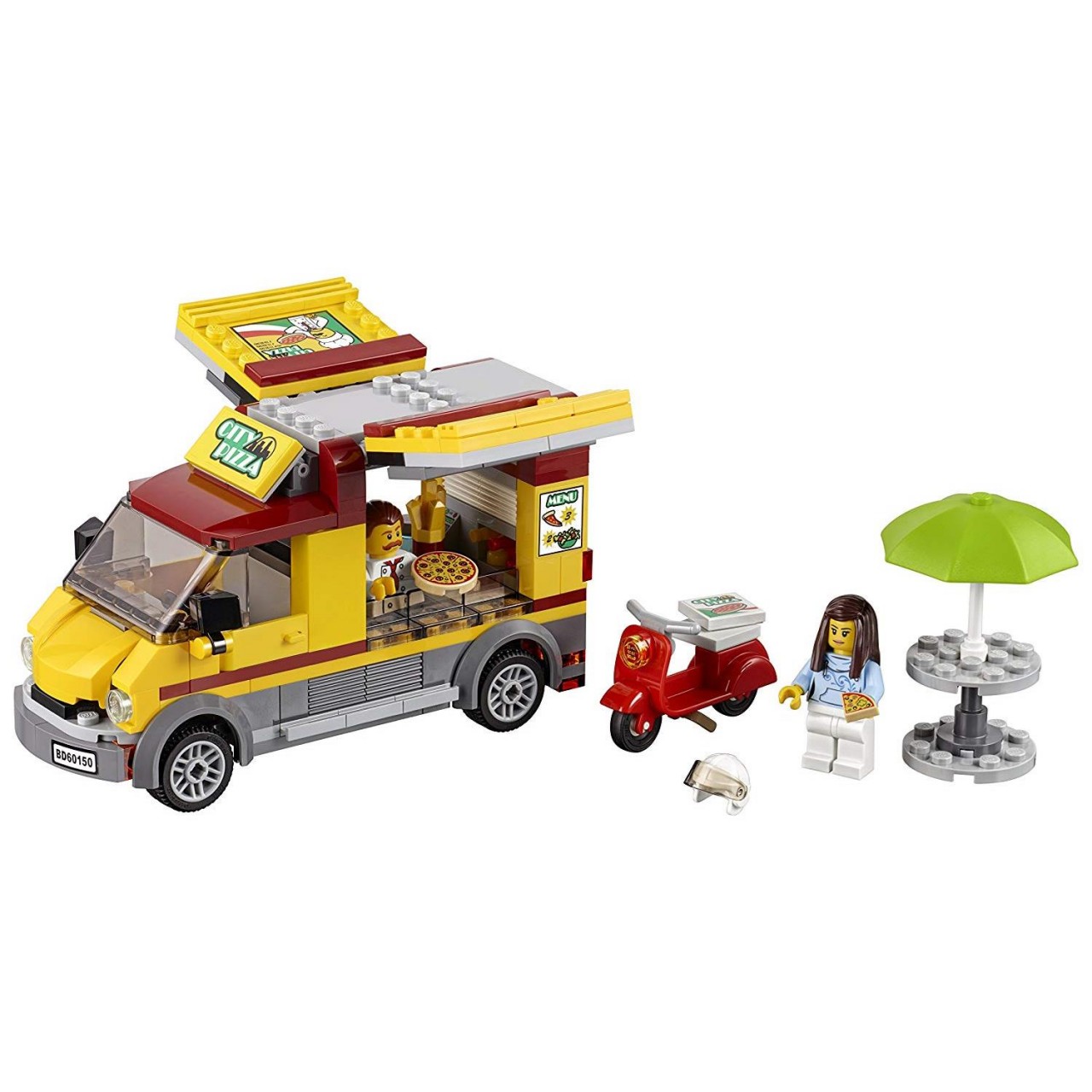 LEGO CITY 60150 Pizzawagen