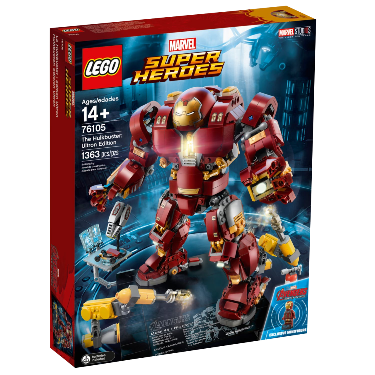 LEGO MARVEL SUPER HEROES 76105 Der Hulkbuster: Ultron Edition