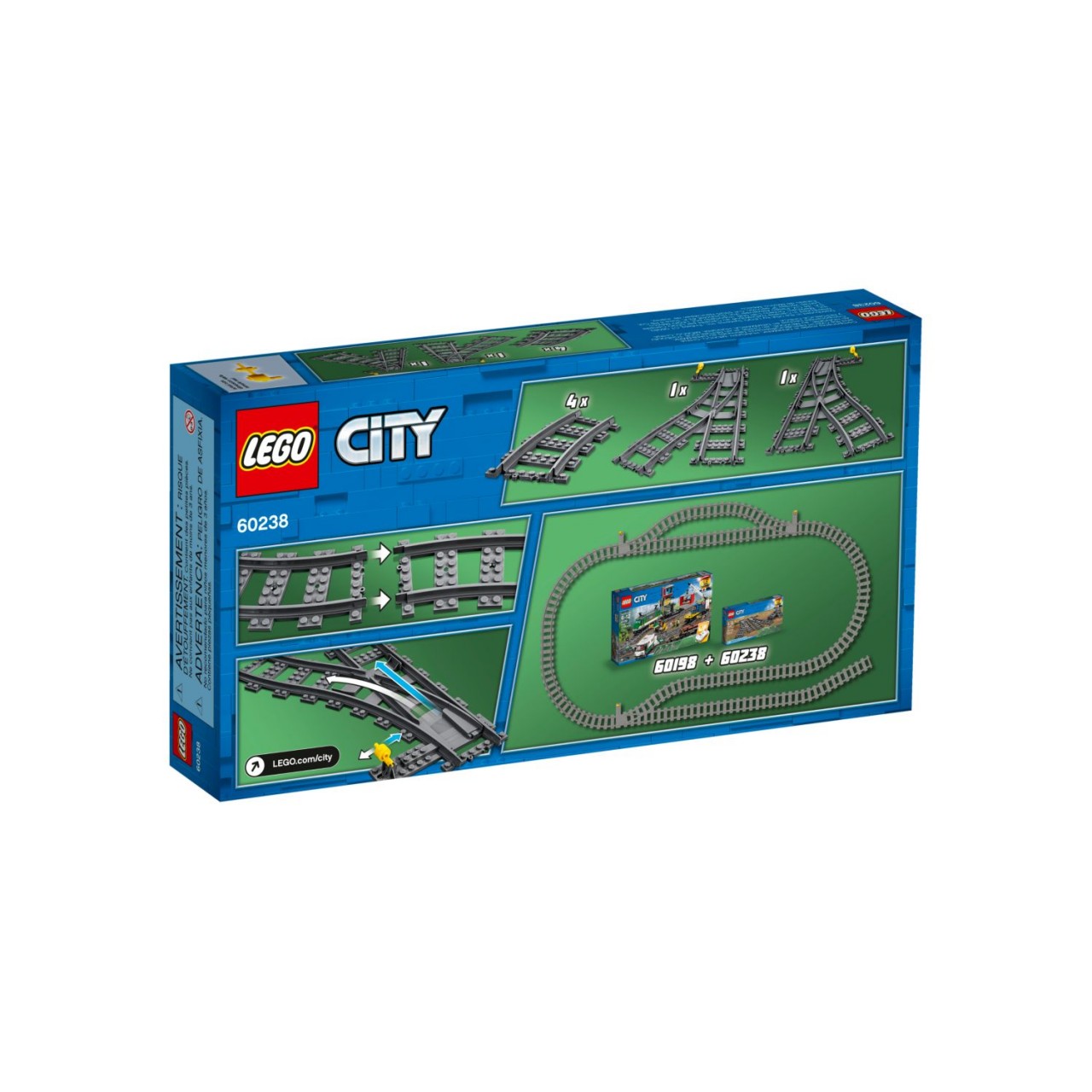 LEGO CITY 60238 Weichen