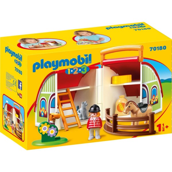 Playmobil 70180 Mein Mitnehm-Reiterhof
