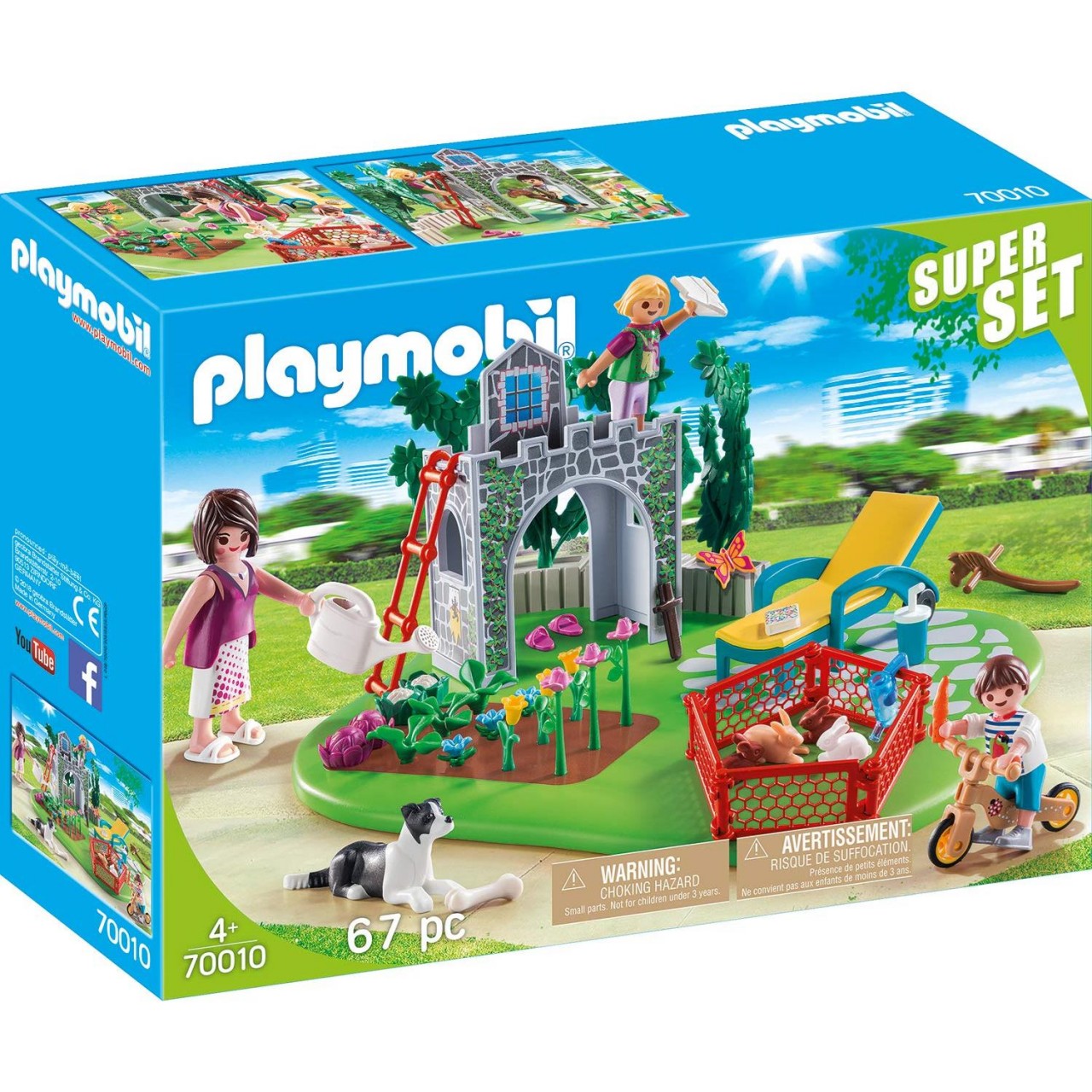 Playmobil 70010 SuperSet Familiengarten