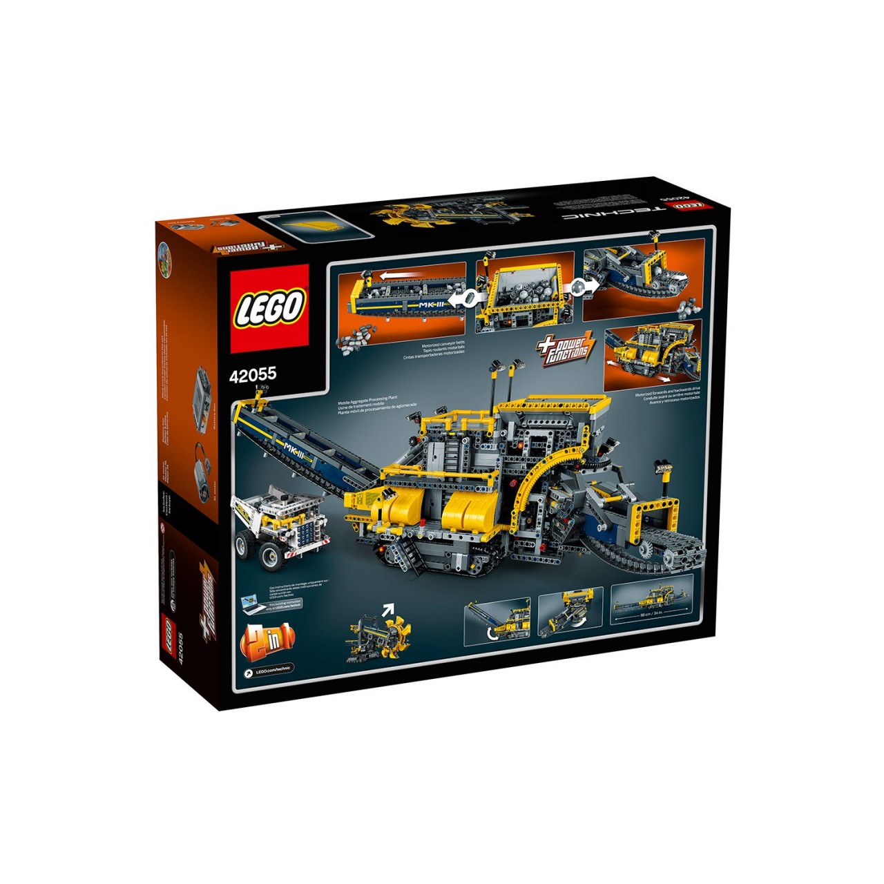 LEGO TECHNIC 42055 Schaufelradbagger