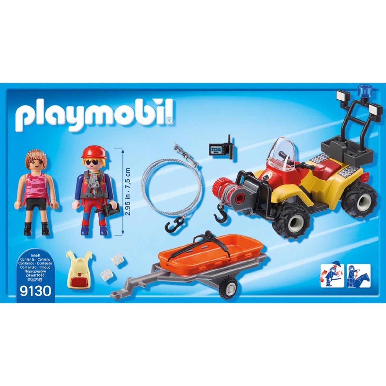 Playmobil 9130 Bergretter-Quad