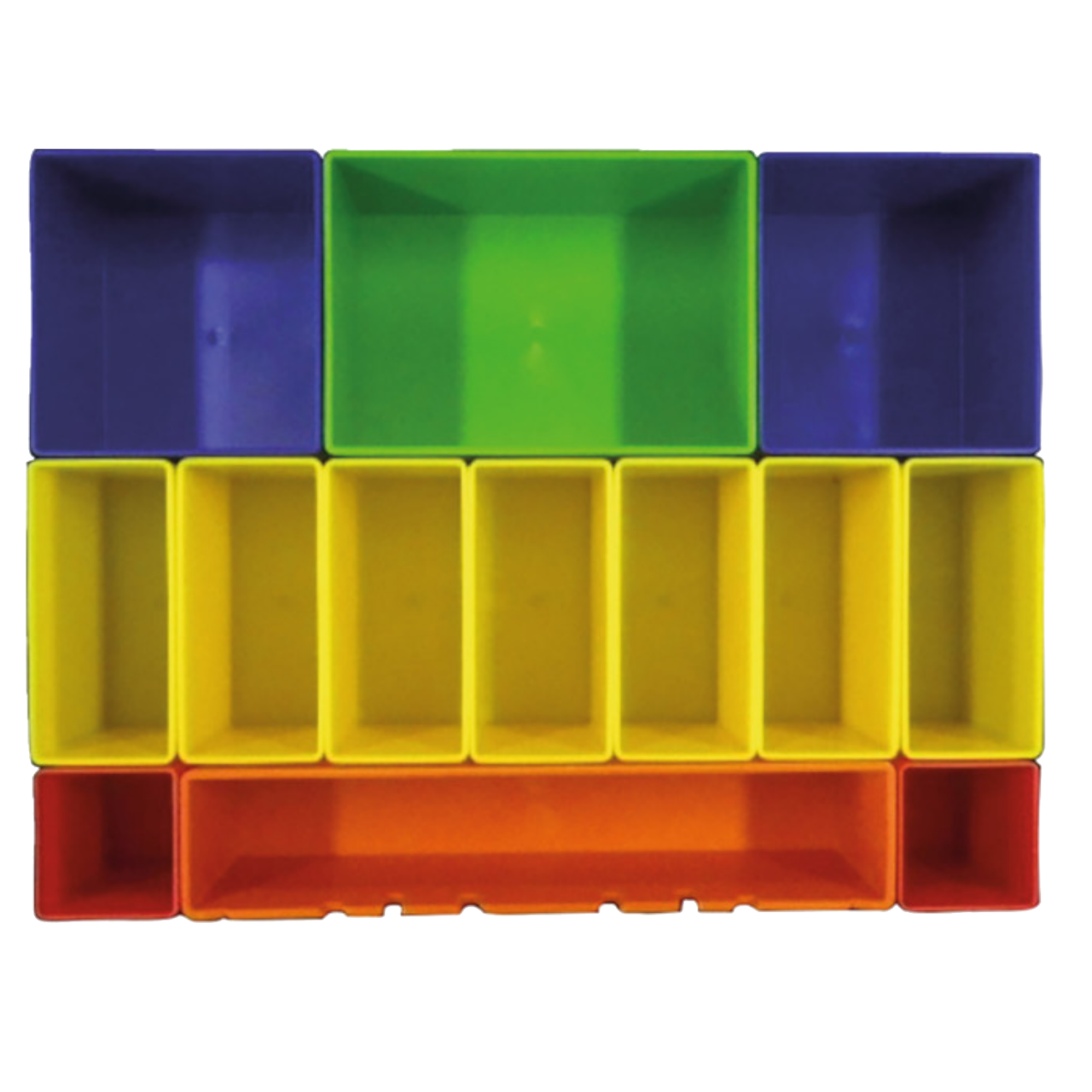 Makita Boxeinsatz farbige Boxen P-83652 13-teilig passend ab MAKPAC Größe 1