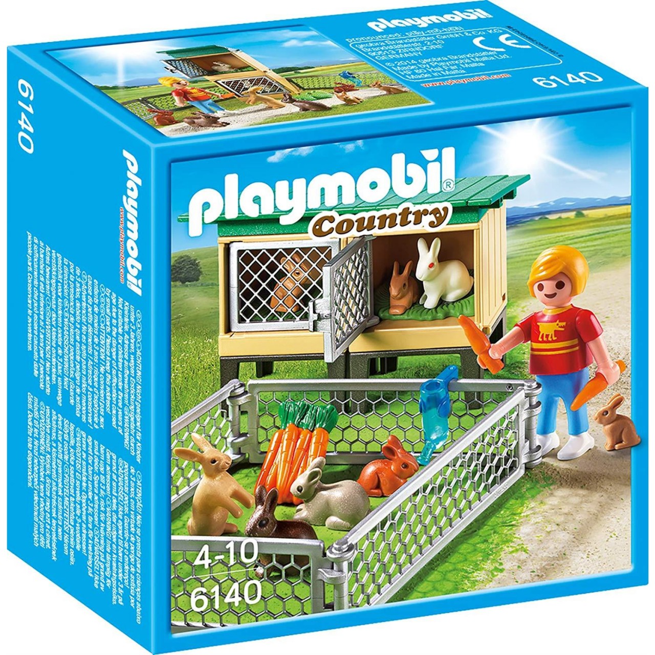 Playmobil 6140 Hasenstall mit Freigehege