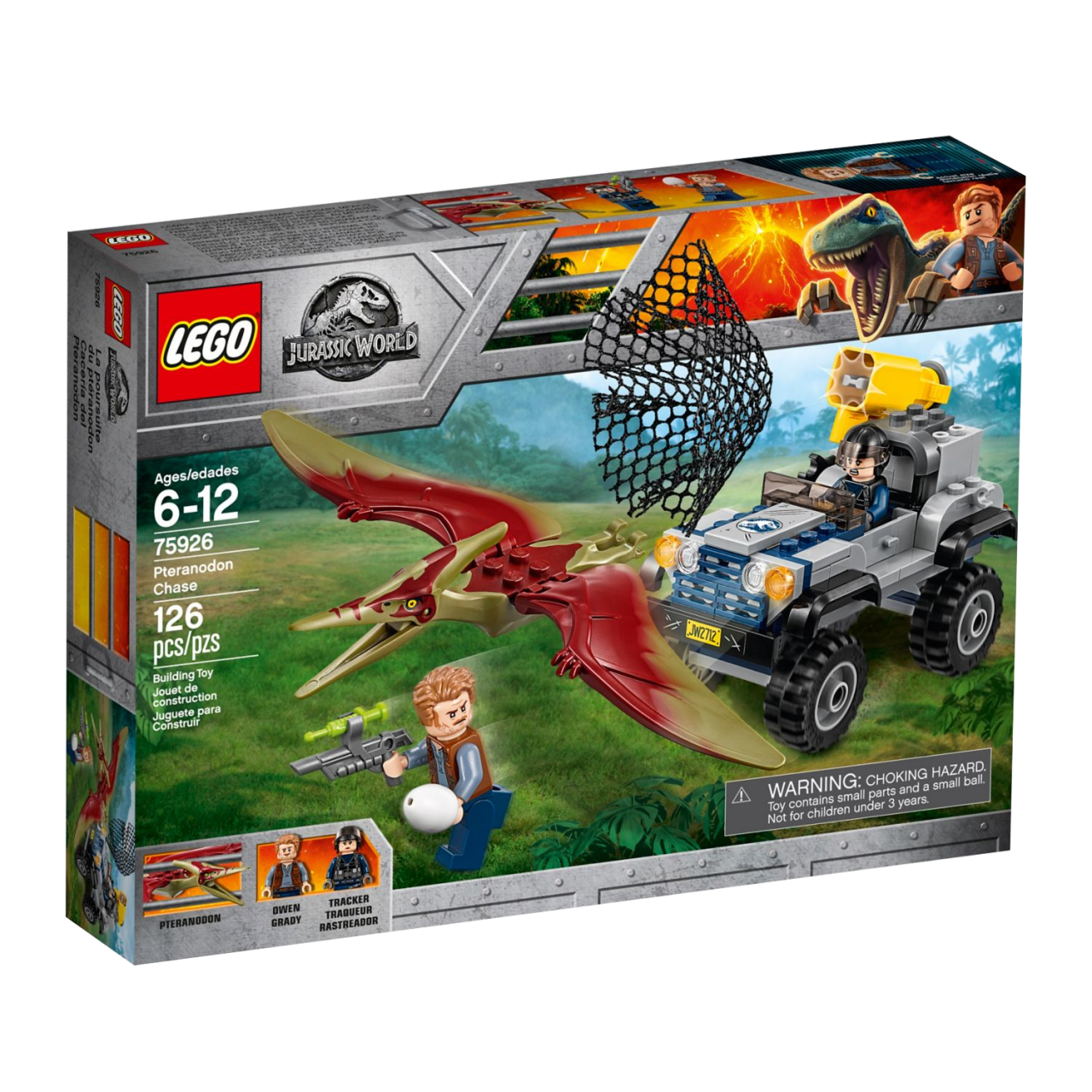 LEGO JURASSIC WORLD 75926 Pteranodon-Jagd