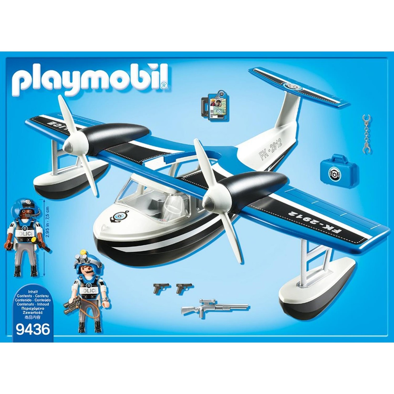 Playmobil 9436 Polizei-Wasserflugzeug