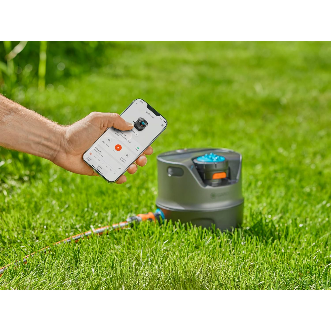 Gardena 16000-20 Bewässerungssystem AquaPrecise solarbetrieben bis zu 320m²