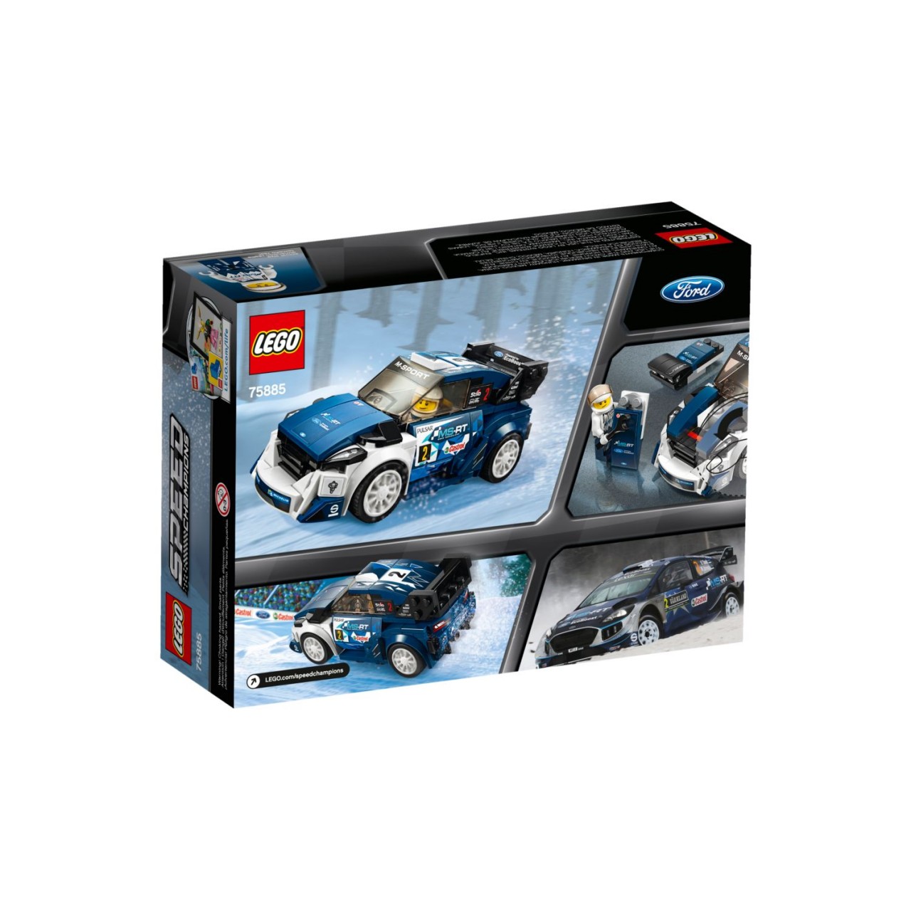 LEGO SPEED CHAMPIONS 75885 Ford Fiesta M-Sport WRC