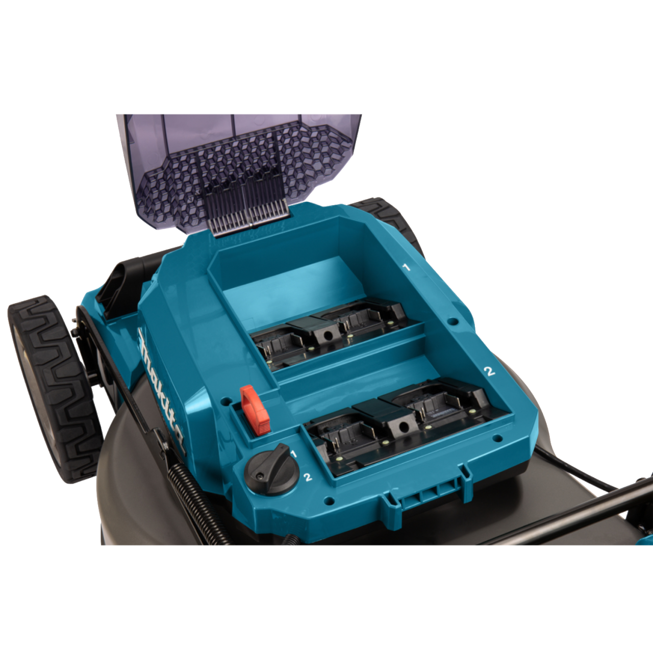 Makita DLM462Z Akku-Rasenmäher mit Radantrieb Mäher 2x18 V ohne Akku/Ladegerät