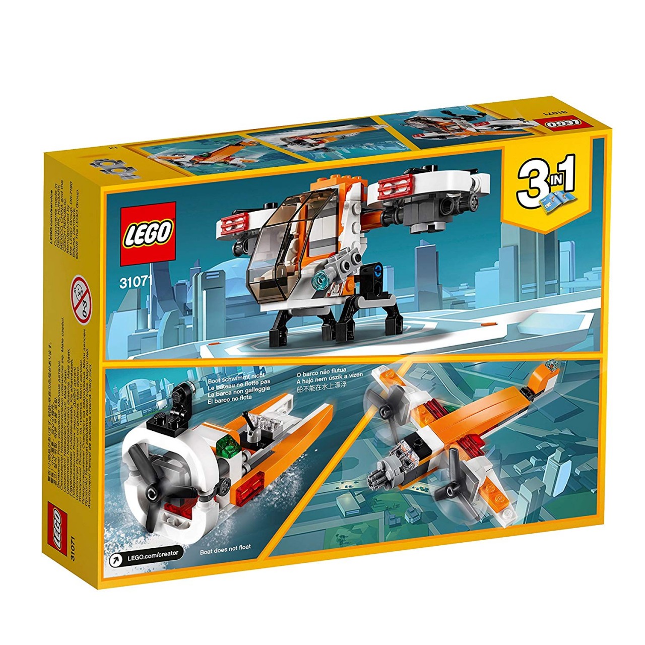 LEGO CREATOR 31071 Forschungsdrohne