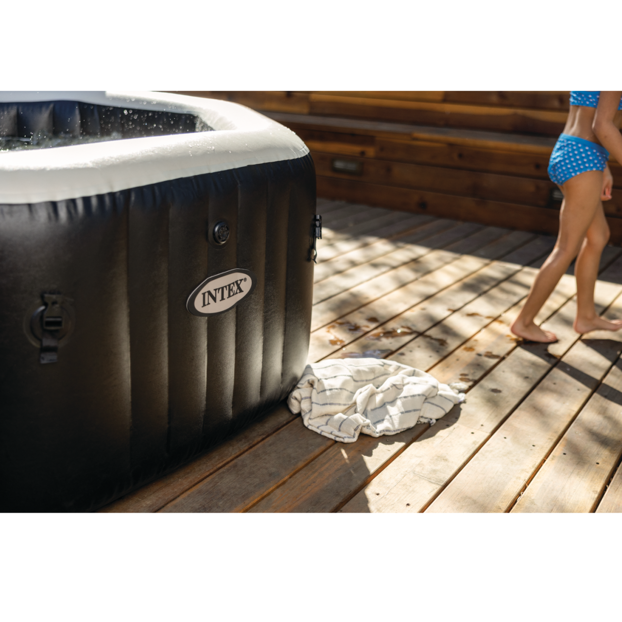 Intex 28462 Whirlpool Pure SPA Bubble Jet Massage aufblasbar 6 Personen