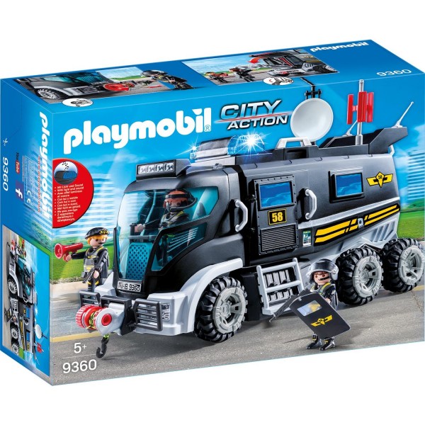 Playmobil 9360 SEK-Truck mit Licht und Sound