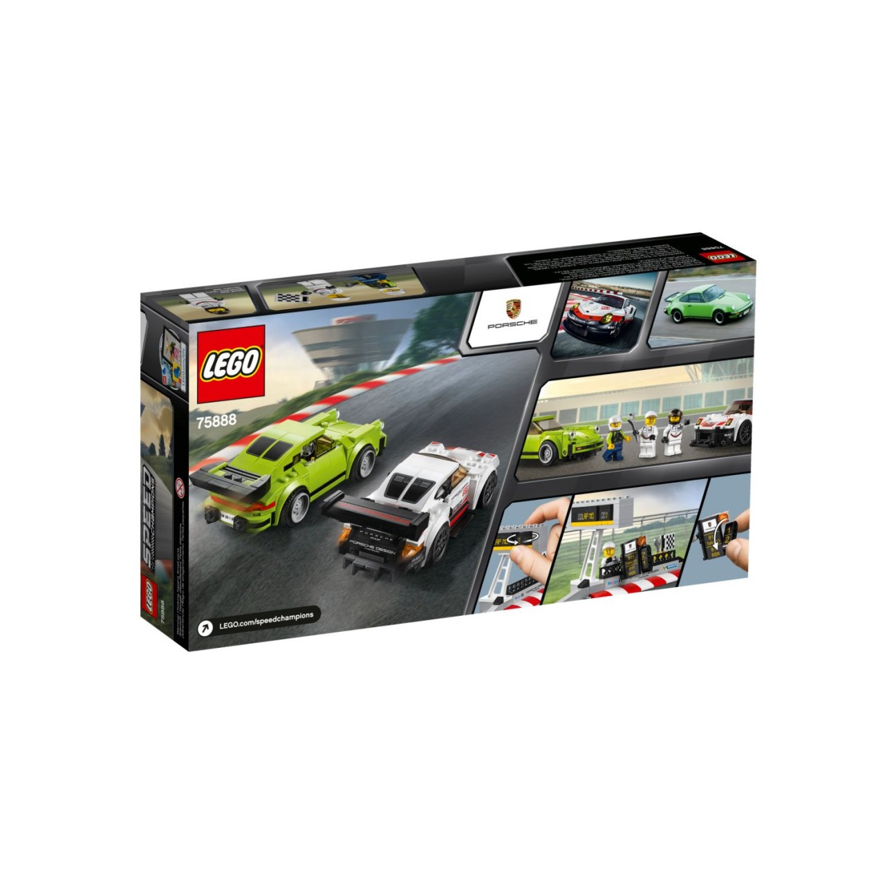 LEGO SPEED CHAMPIONS 75888 Porsche 911 RSR und 911 Turbo 3.0
