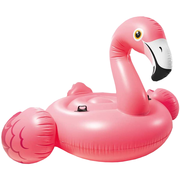 Intex Flamingo Badeinsel Schwimmliege Luftmatratze Liege 203x196x124 cm 57288
