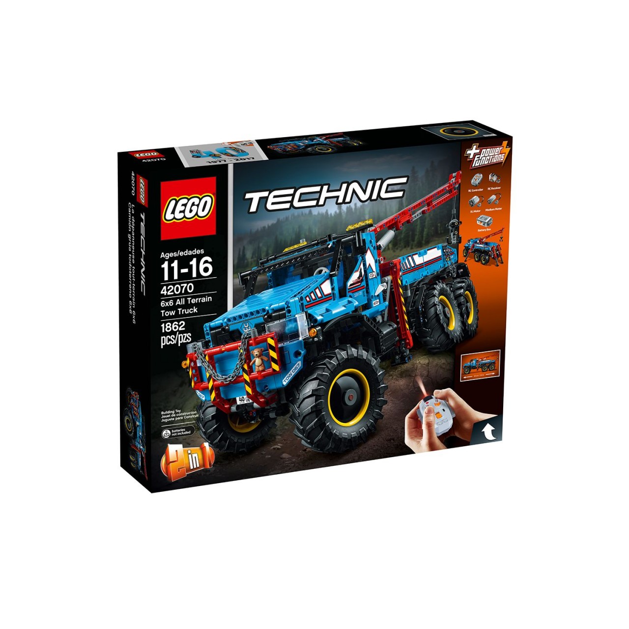 LEGO TECHNIC 42070 Allrad Abschleppwagen