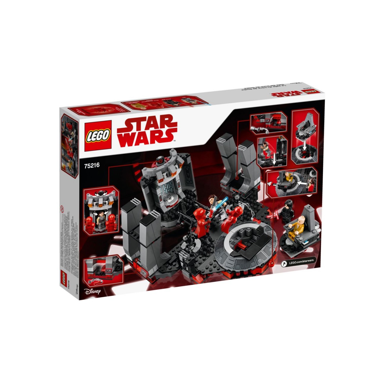 LEGO STAR WARS 75216 Snokes Thronsaal