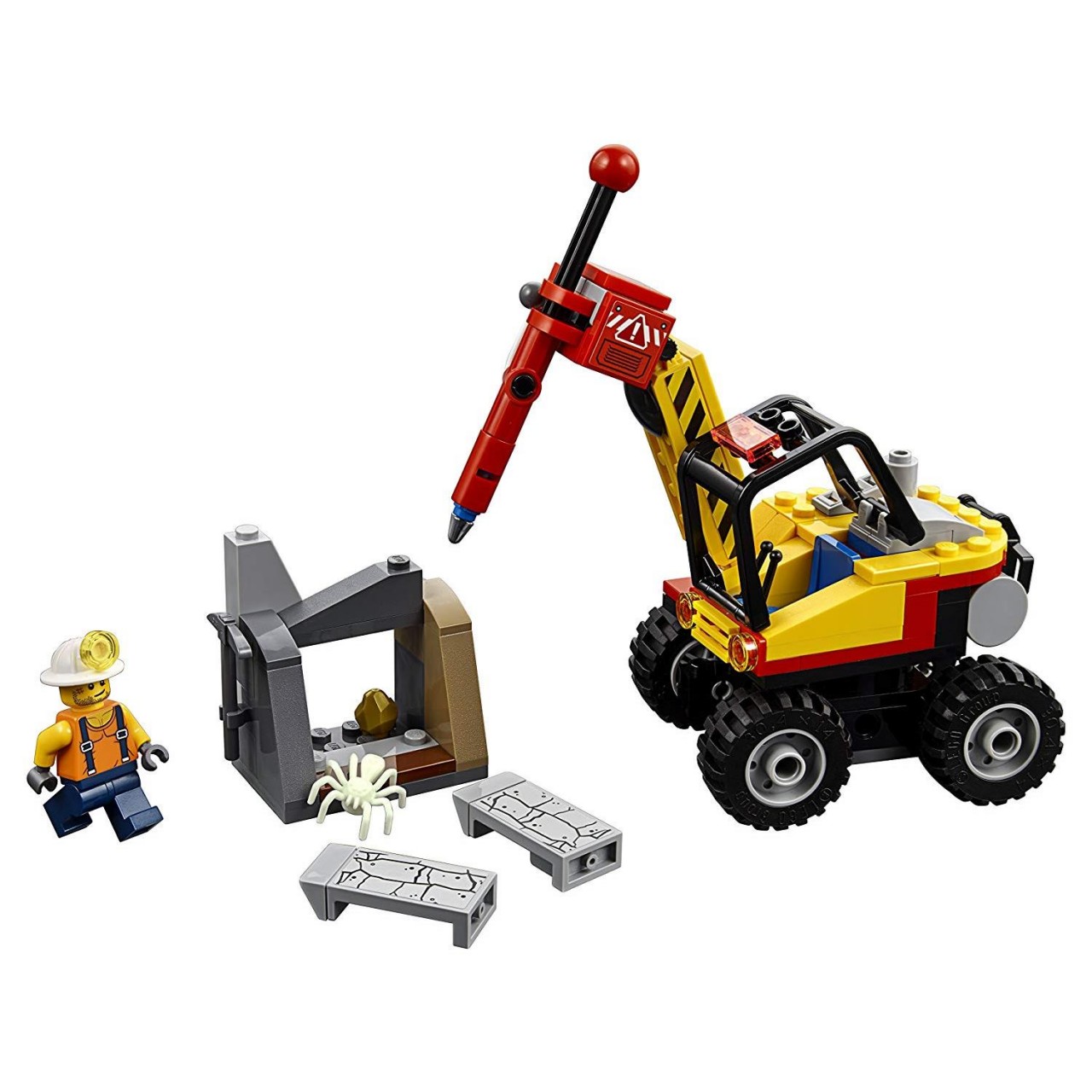 LEGO CITY 60185 Power-Spalter für den Bergbau