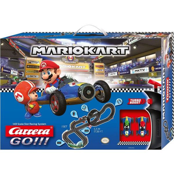 Carrera GO!!! Nintendo Mario Kart-Mach 8 20062492 Autorennbahn 5,3m 2 Autos