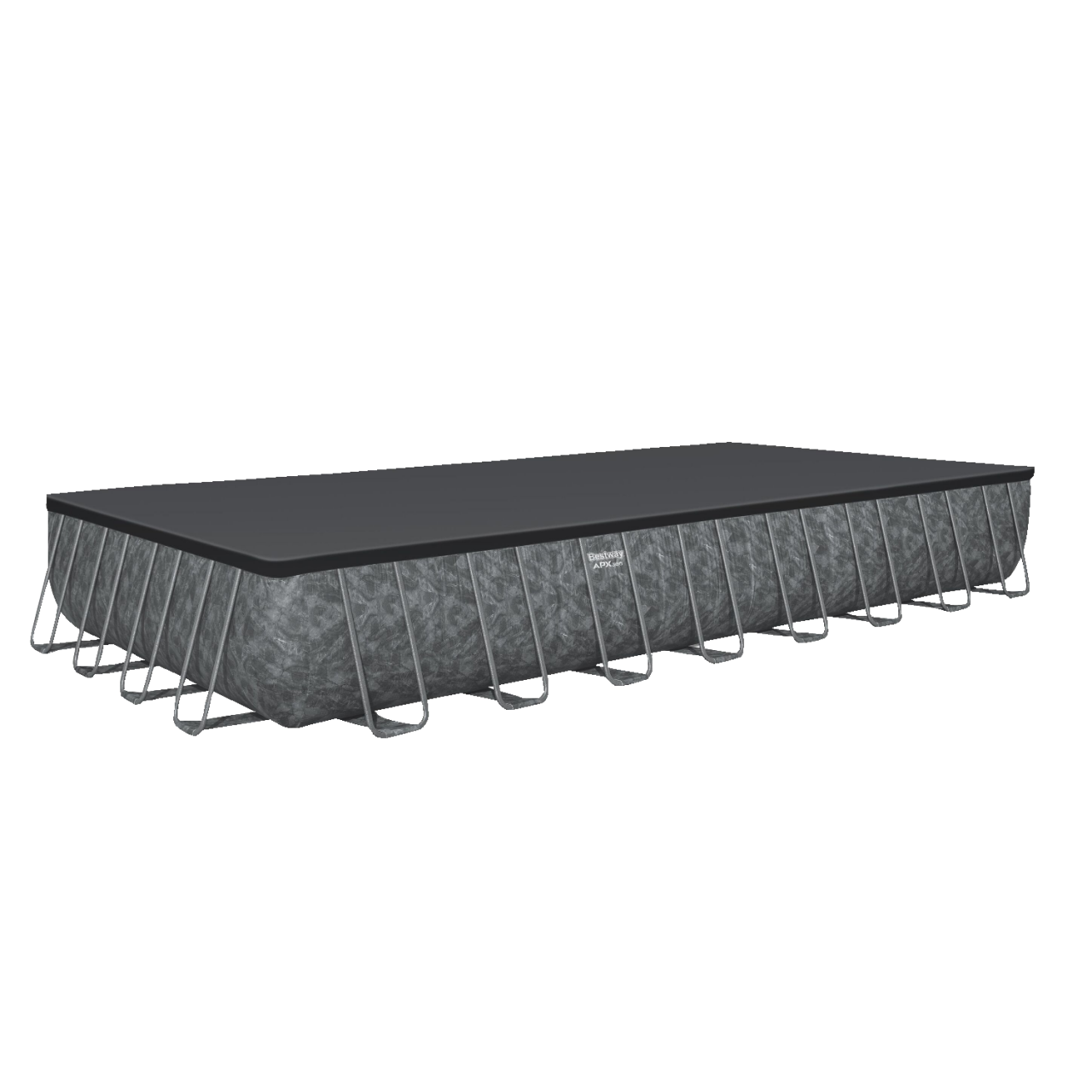 Bestway 561KJ APX365 Winterfestes Frame Pool Komplett-Set 956x488x132cm