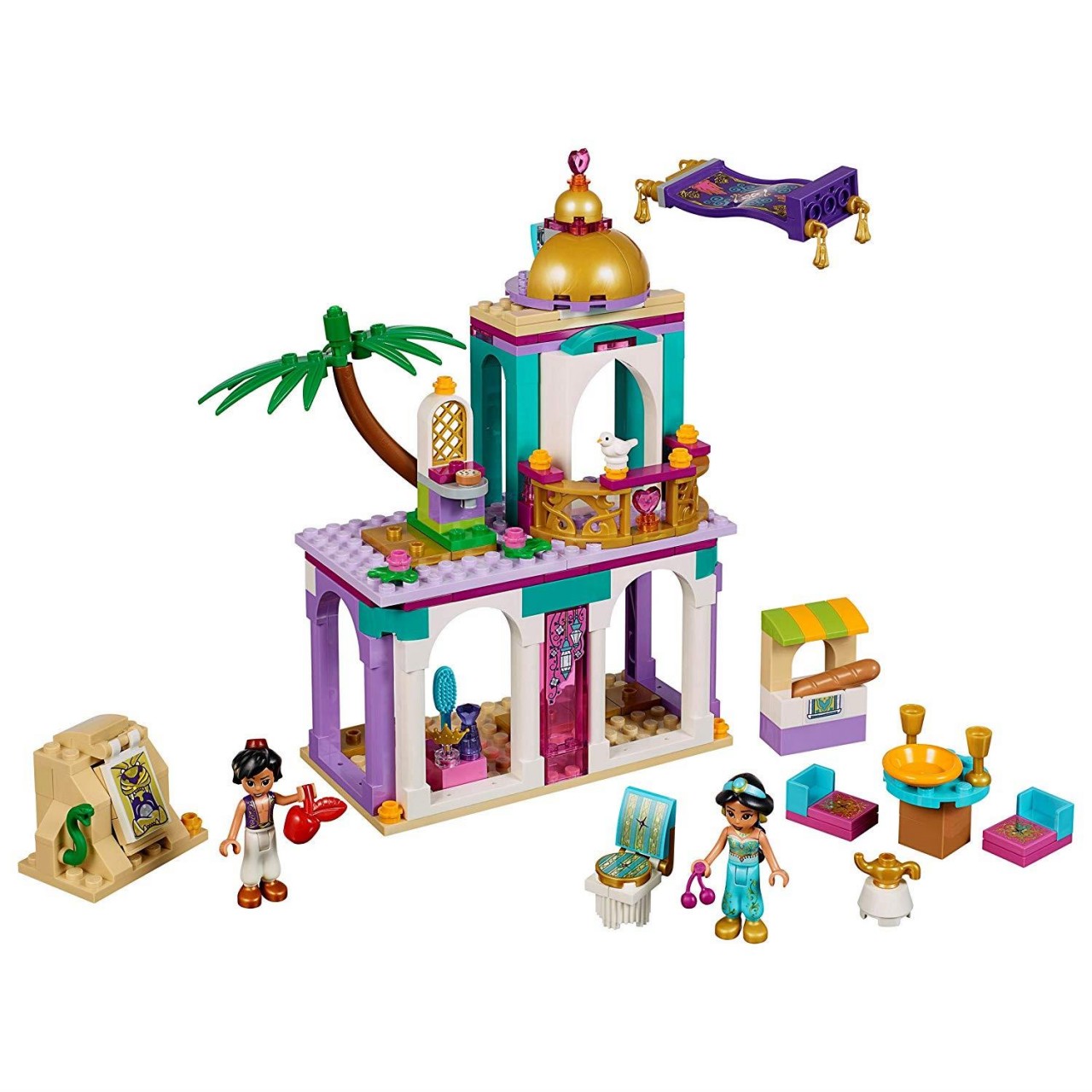 LEGO DISNEY 41161 Aladdins und Jasmins Palastabenteuer