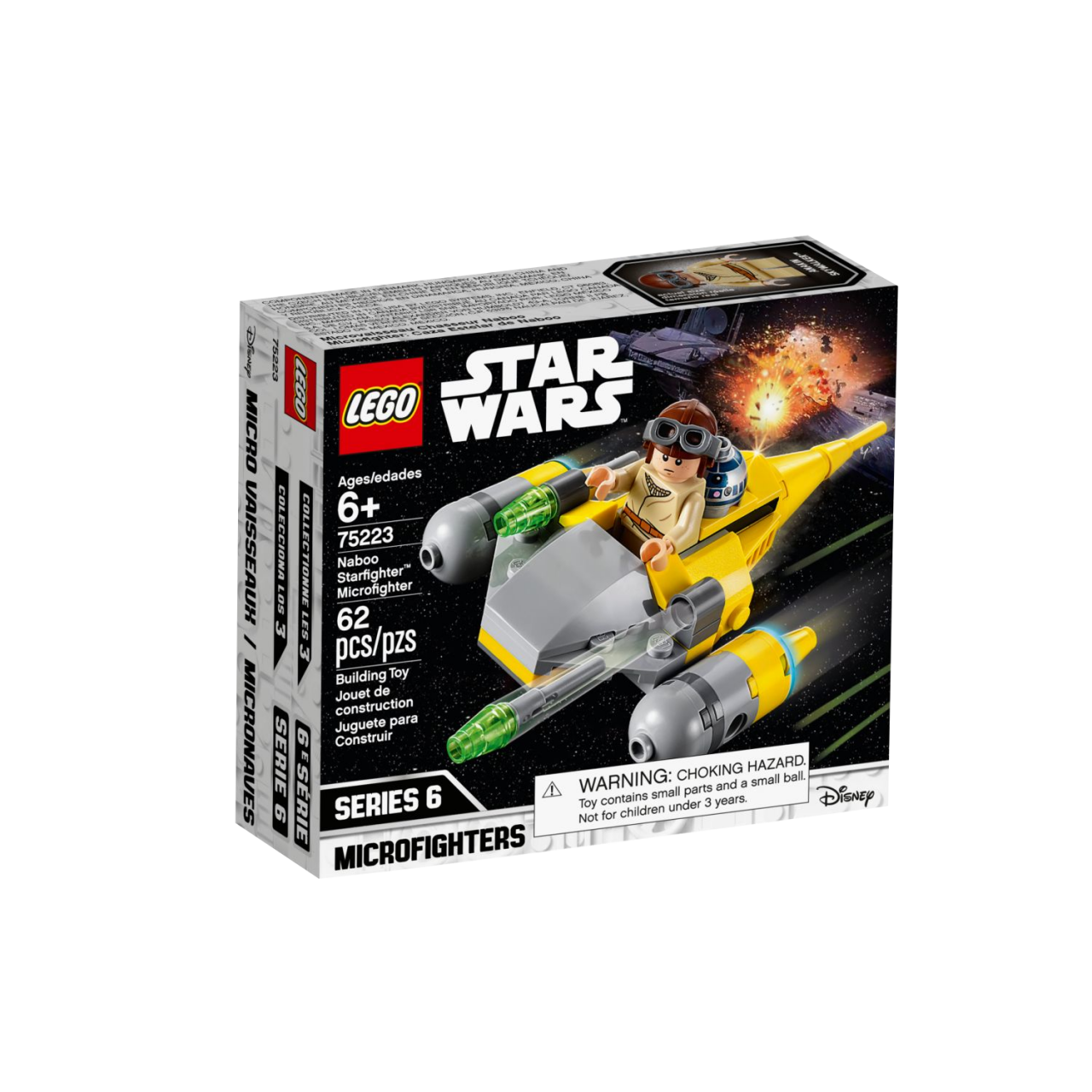 LEGO STAR WARS 75223 Naboo Starfighter Microfighter