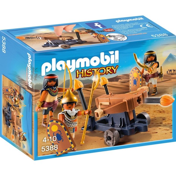 Playmobil 5388 Ägypter mit Feuerballiste