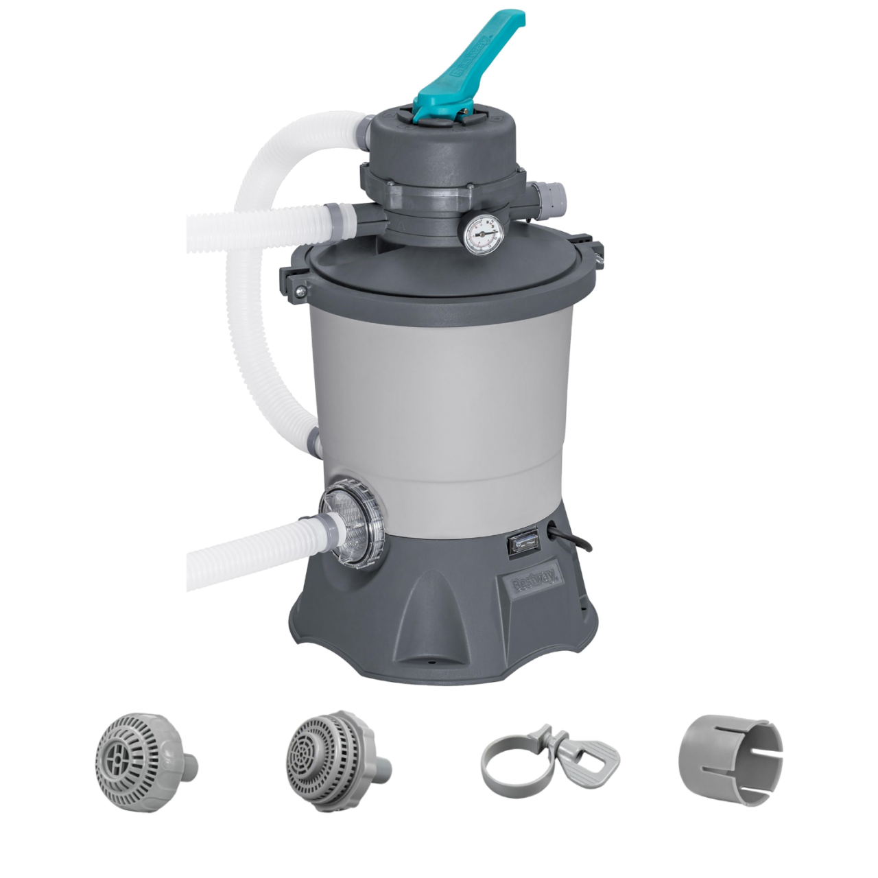 Bestway Flowclear Sandfilteranlage Sandfilterpumpe Schwimmbad 3.596 l/h 58515