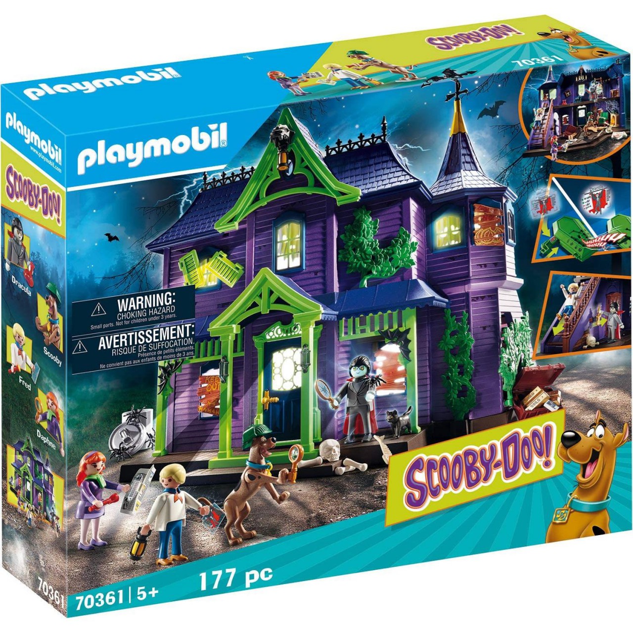 Playmobil 70361 SCOOBY-DOO! Abenteuer im Geisterhaus