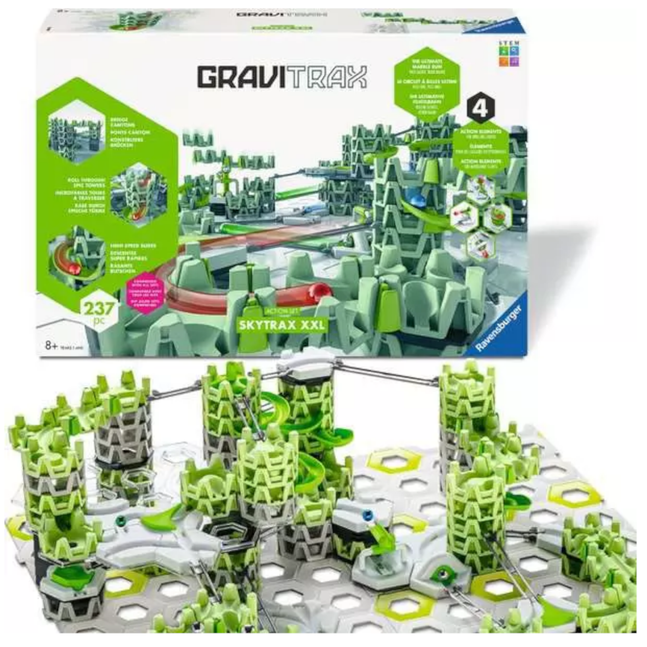 Ravensburger 25960 GraviTrax Action-Set XXL Skytrax