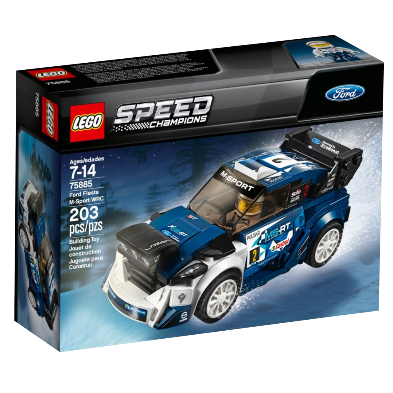 LEGO SPEED CHAMPIONS 75885 Ford Fiesta M-Sport WRC