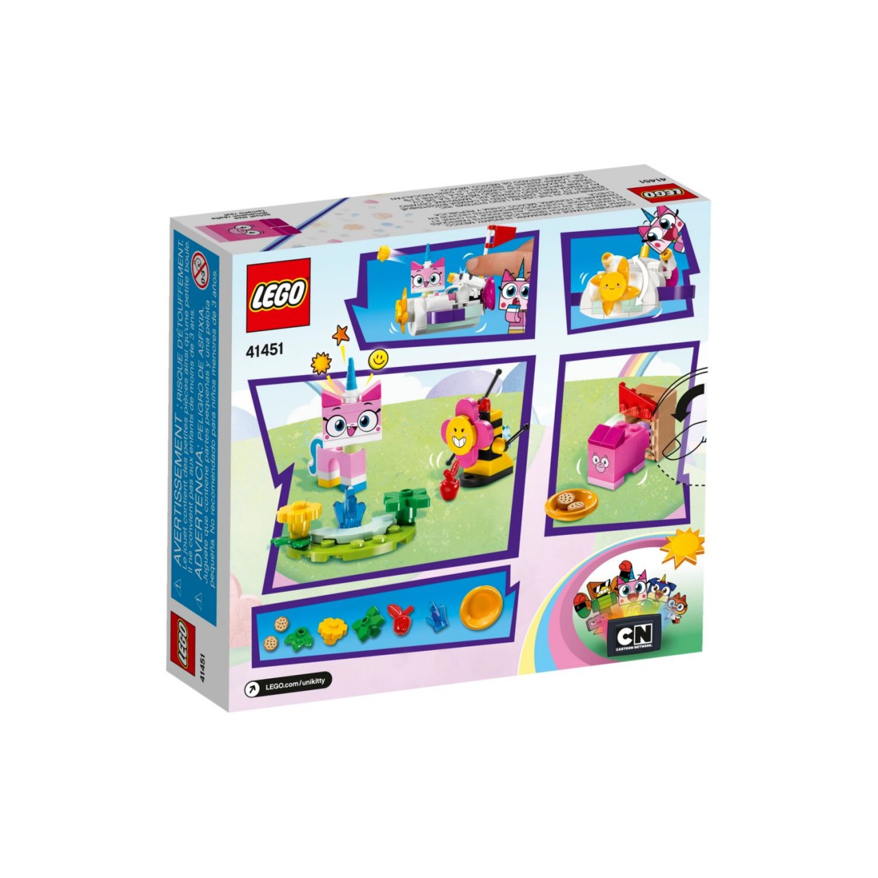 LEGO UNIKITTY! 41451 Einhorn-Kittys Wolkenauto